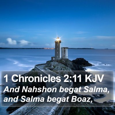 1 Chronicles 2:11 KJV Bible Verse Image