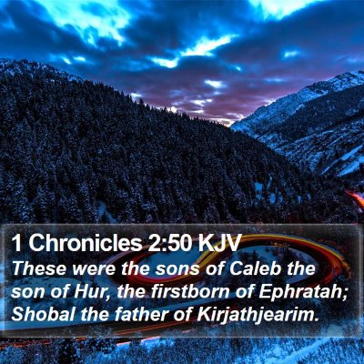 1 Chronicles 2:50 KJV Bible Verse Image