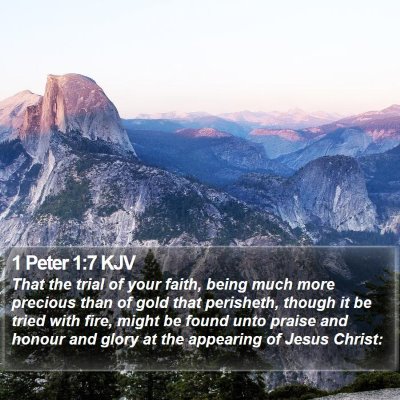 1 Peter 1:7 KJV Bible Verse Image