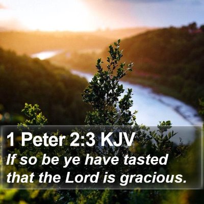1 Peter 2:3 KJV Bible Verse Image