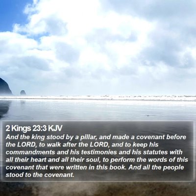 2 Kings 23:3 KJV Bible Verse Image