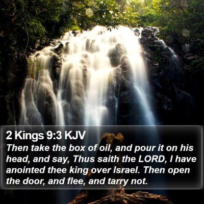 2 Kings 9:3 KJV Bible Verse Image