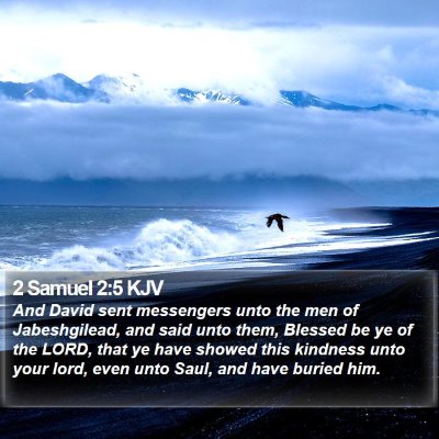 2 Samuel 2:5 KJV Bible Verse Image