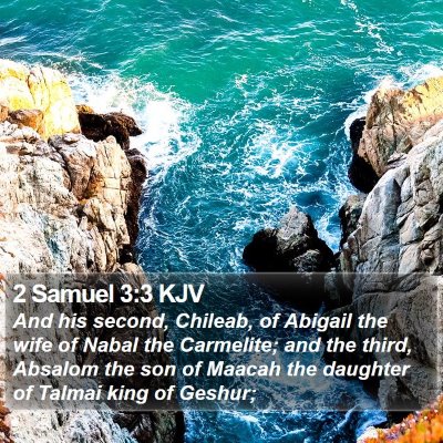2 Samuel 3:3 KJV Bible Verse Image