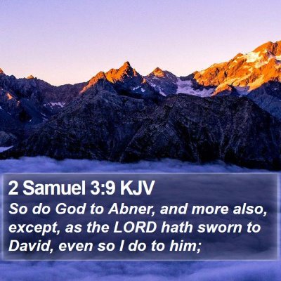 2 Samuel 3:9 KJV Bible Verse Image