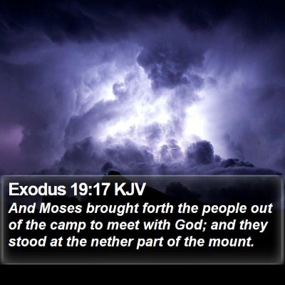 Exodus 19:17 KJV Bible Verse Image