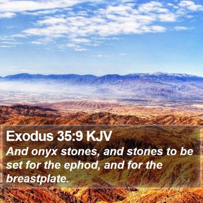 Exodus 35:9 KJV Bible Verse Image