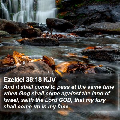 Ezekiel 38:18 KJV Bible Verse Image