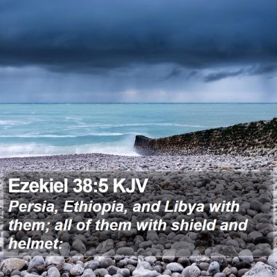 Ezekiel 38:5 KJV Bible Verse Image
