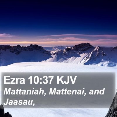 Ezra 10:37 KJV Bible Verse Image