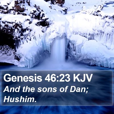 Genesis 46:23 KJV Bible Verse Image