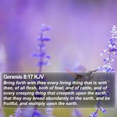 Genesis 8:17 KJV Bible Verse Image