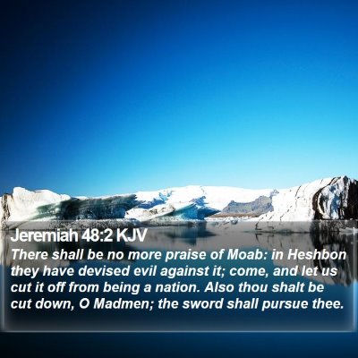 Jeremiah 48:2 KJV Bible Verse Image
