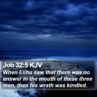 Job 32:5 KJV Bible Verse Image
