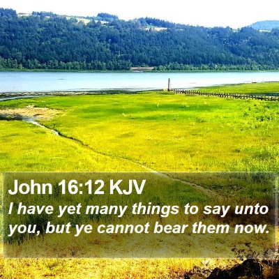 John 16:12 KJV Bible Verse Image