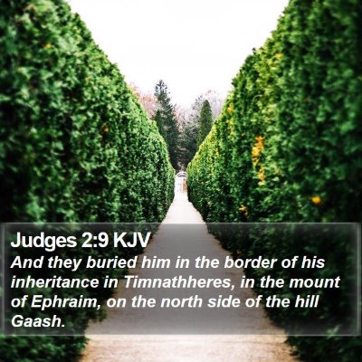 Judges 2:9 KJV Bible Verse Image