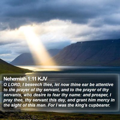 Nehemiah 1:11 KJV Bible Verse Image