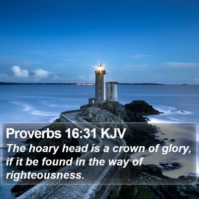 Proverbs 16:31 KJV Bible Verse Image