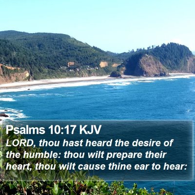 Psalms 10:17 KJV Bible Verse Image