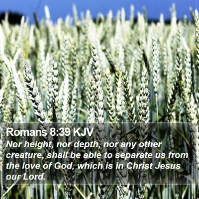 Romans 8:39 KJV Bible Verse Image